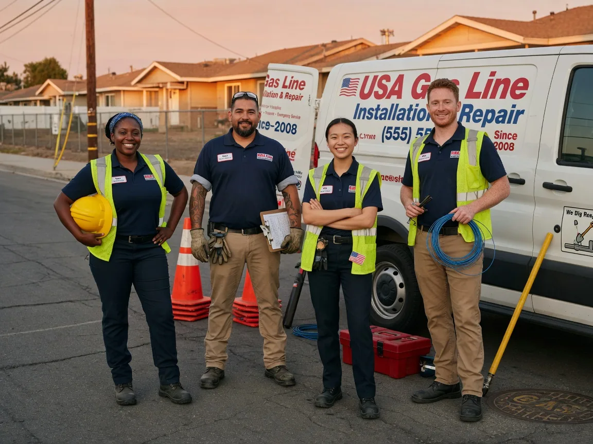 Gas Line Installation company in Pleasant Grove, CA